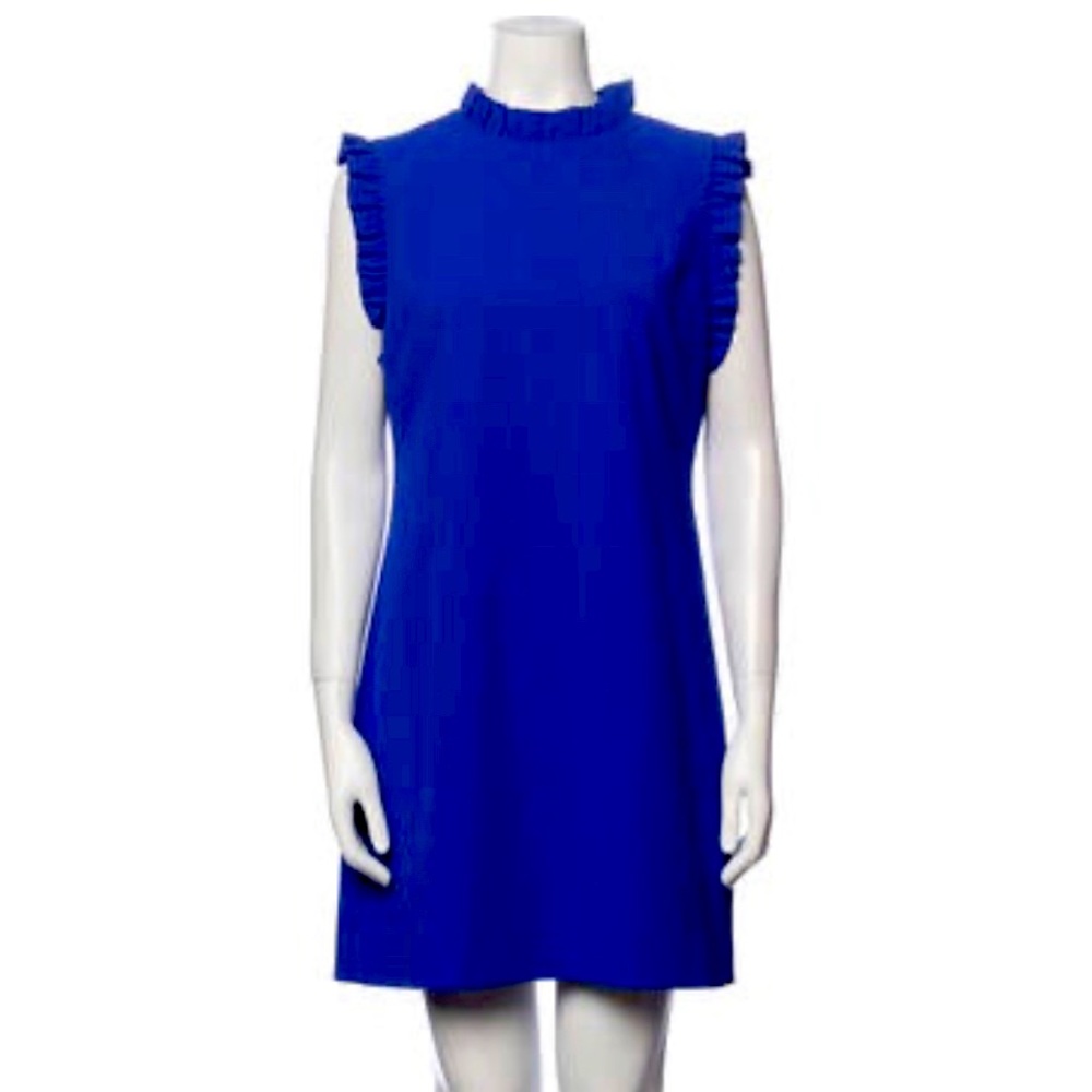 Alice + Olivia blue mini dress